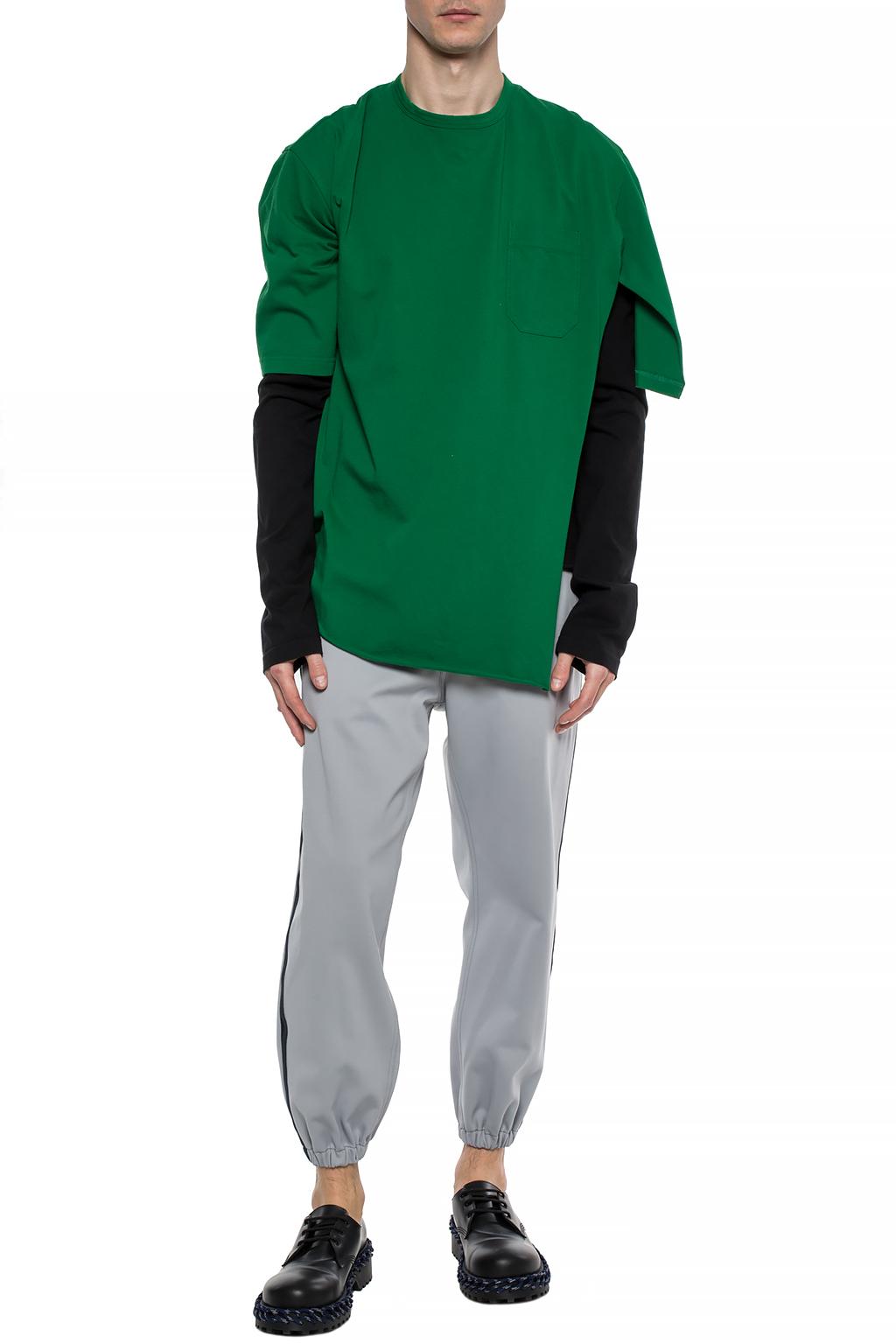 Green Double-layered long sleeve T-shirt Marni - Vitkac France